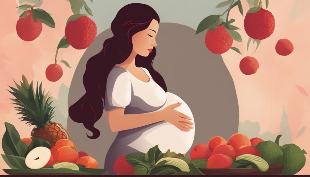 nutritional benefits of lychee in pregnancy